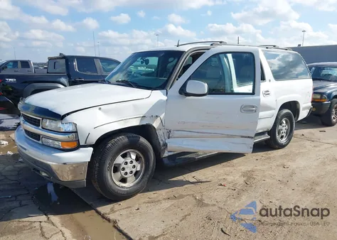 2002 Chevrolet Suburban 1500 Lt из США, поврежденный, VIN 3GNEC16Z12G203560